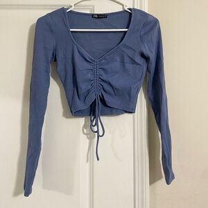 Zara cropped long sleeve
